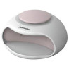 Asciugasmalto homedics per unghie 2in1 bianco/rosa [nd h100wh]