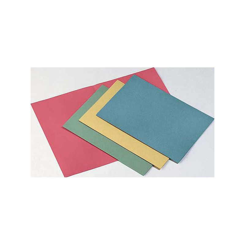 Cartellina in cartone semplice cartotecnica del garda 100 pz. azzurro