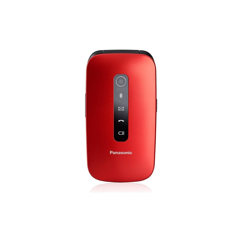 Cellulare panasonic kx tu550exr senior rosso