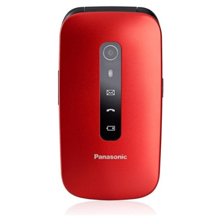 Cellulare panasonic kx tu550exr senior rosso