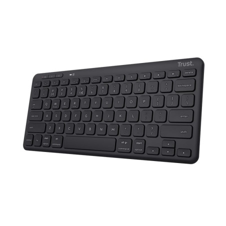Tastiera trust lyra compatta qwerty wireless nero [24708]