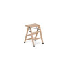 Scala domestica foppapedretti tialzo sgabello pieghevole naturale