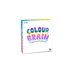 Gioco da tavolo asmodee cervello colorato colourbrain [7642]