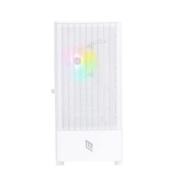 Case noua l111 micro pro vetro laterale mini-tower bianco [cs0223ag-l111w517]