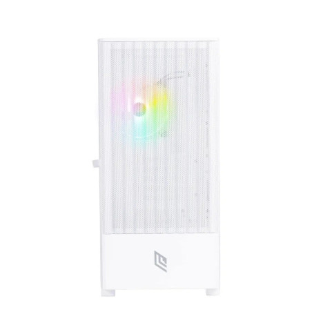Case noua l111 micro pro vetro laterale mini-tower bianco [cs0223ag-l111w517]