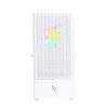 Case noua l111 micro pro vetro laterale mini-tower bianco [cs0223ag-l111w517]