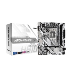 Scheda madre asrock h610m-hdv/m.2 intel h610 lga 1700 micro atx