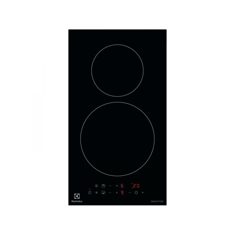 Piano cottura electrolux lit30230c ad induzione 29cm con 2 zone nero