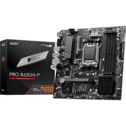 Scheda madre msi pro b650m-p am5 4xddr5 matx [kbmsiaa8b650u03]