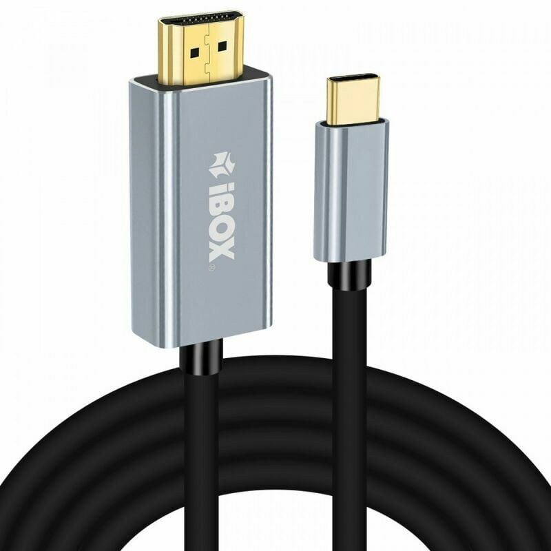 Cavo video ibox usb-c a hdmi itvc4k 60hz nero [akibxkuitvc4k00]