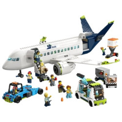 Set da costruzione lego aereo passeggeri cittadino 913pz [60367]