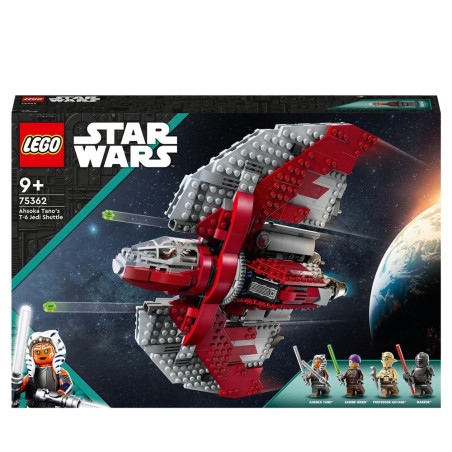 Set da costruzione lego sar wars ahsoka tanos t-6 jedi shuttle