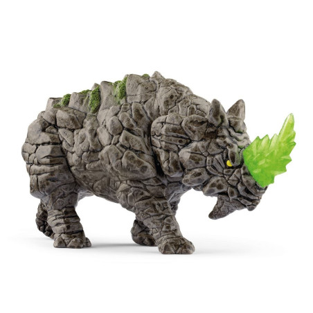 Figurina schleich battaglia creature di eldrador rhino nero/verde