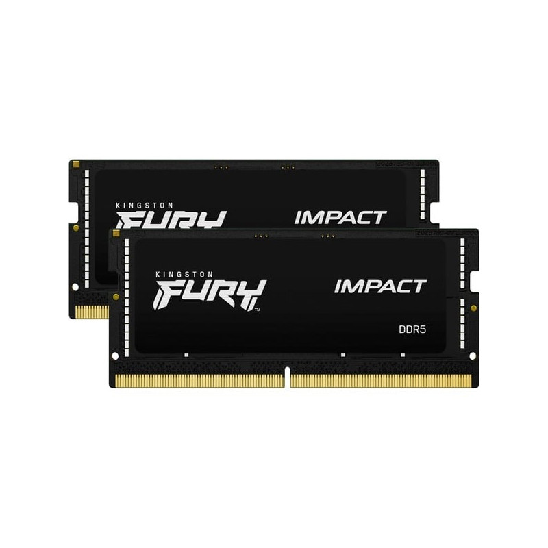 Ram so-dimm ddr5 32gb kingston technology fury impact black xmp