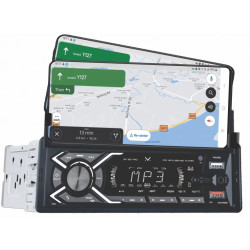 Autoradio majestic mp3/wma 100w nero [sa 500 pro]