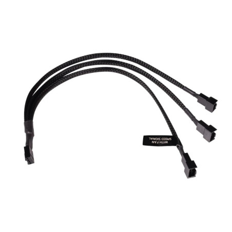 Cavo sdoppiatore alphacool y-splitter 4 pin a 3x 4 pin pwm 30cm