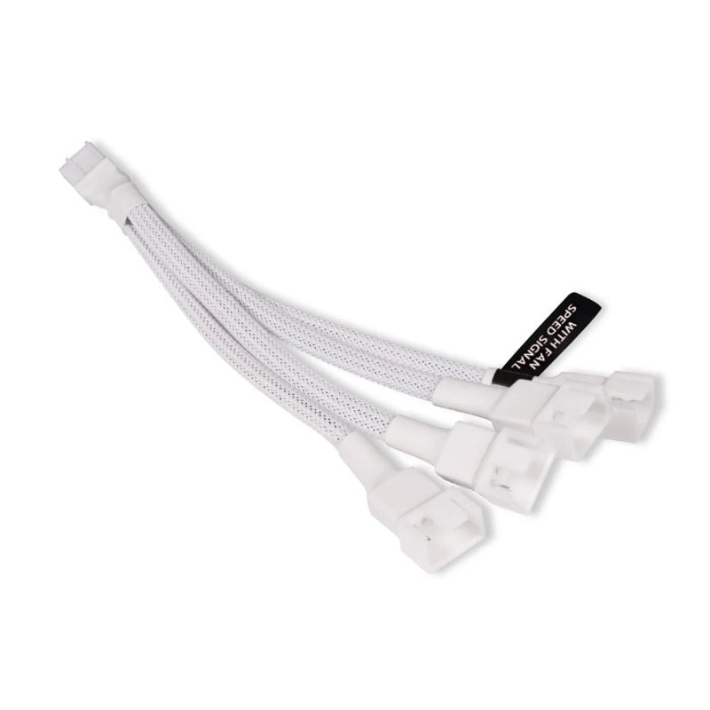 Cavo sdoppiatore alphacool y-splitter 4 pin a 4x 4 pin pwm 15cm