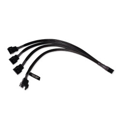 Cavo sdoppiatore alphacool y-splitter 4 pin a 4x 4 pin pwm 30cm
