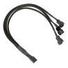 Cavo splitter kolink 1-3 pwm 35cm nero [pgw-ac-kol-112]