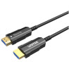 Cavo in fibra ottica unitek hdmi 2.0 4k 60hz 20m nero [c11072bk-20m]