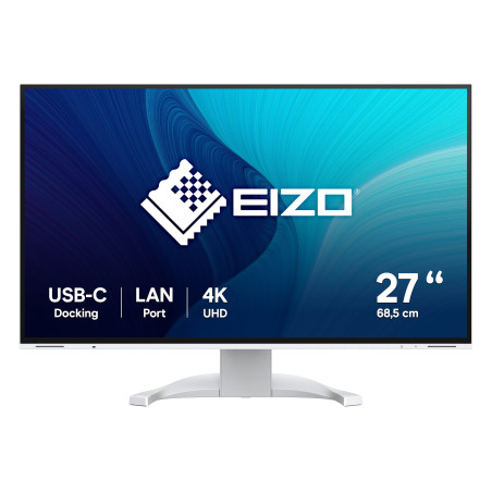 Monitor led 27'' eizo ev2740x-wt ultrahd/4k 3840x2160/5ms/classe