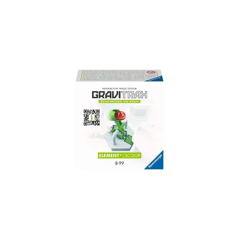 Gioco da costruzione ravensburger gravitrax element scoop multicolre