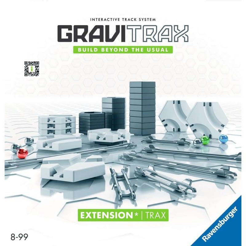 Gioco da costruzione ravensburger gravitrax extension trax [22414]