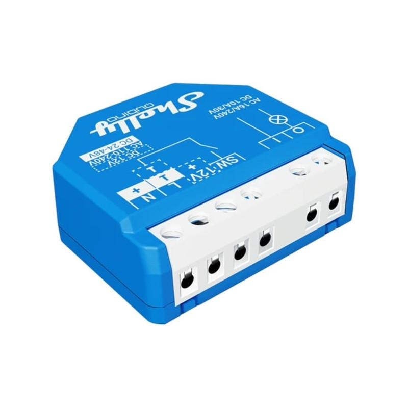 Interrutore rele' shelly wave 1 blu [shelly_w_1]