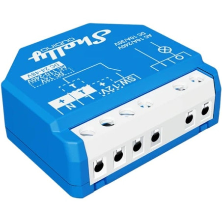 Interrutore rele' shelly wave 1 blu [shelly_w_1]