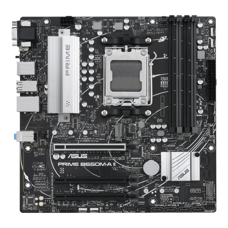 Scheda madre asus prime b650m-a ii csm/am5 d [90mb1eh0-m0eayc]