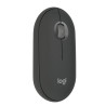 mouse logitech pebble ii m350s per ambidestro ottico wireless+bluetooth
