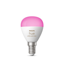 Lampada a sfera philips hue e14 bluetooth led 40w bianco [hue white