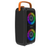 Altoparlante celly wireless + microfono rgb 40cm nero [kidspartyrgb]