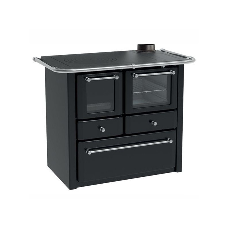 Cucina a legna lincar gaia 149av 8kw antracite [lclx014940xx0609-5s]