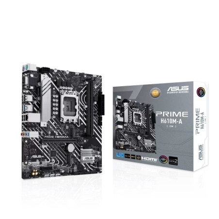 Scheda madre asus mb h610 prime h610m-a-csm lga1700/ddr5/dual