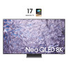 Tv qled 85'' samsung series 8 tv neo 8k ultra hd 7680x4320p/classe