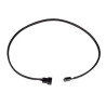Cavo ventola alphacool 4 pin a 4 pin prolunga 60cm nero
