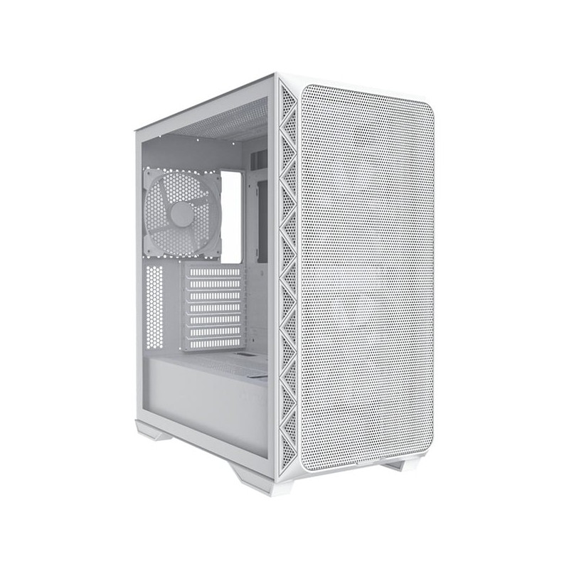 Case montech air 903 base mid-tower con pannello in vetro bianco