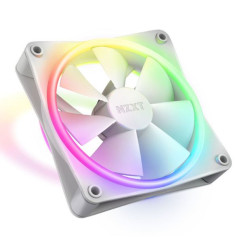 Ventola 120x120 nzxt f120 rgb duo 120mm pwm bianco [rf-d12sf-w1]