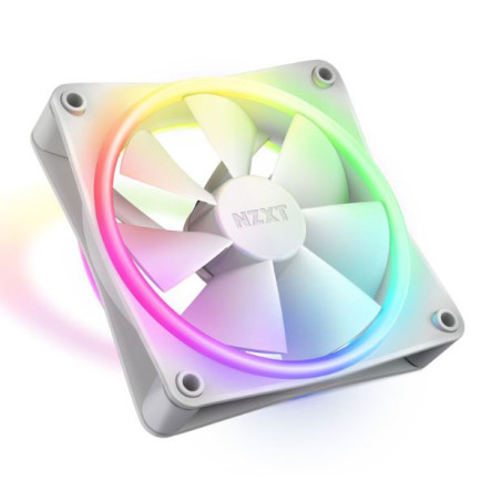 Ventola 120x120 nzxt f120 rgb duo 120mm pwm bianco [rf-d12sf-w1]