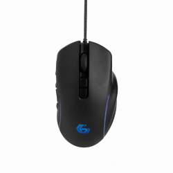 Mouse ragnar gembird rx500 laser rgb 1000-7200dpi cavo 1.8 nero