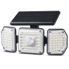 Lampada led maclean mce615 con sensore di movimento/solare/4000k/320lm/4w