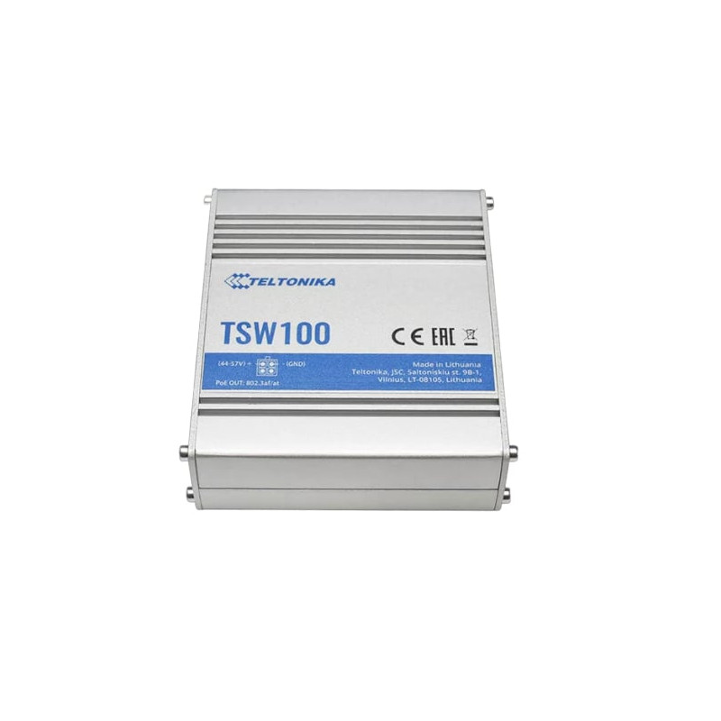 Switch teltonika tsw100 5porte rj-45 gigabit ethernet 10/100/1000