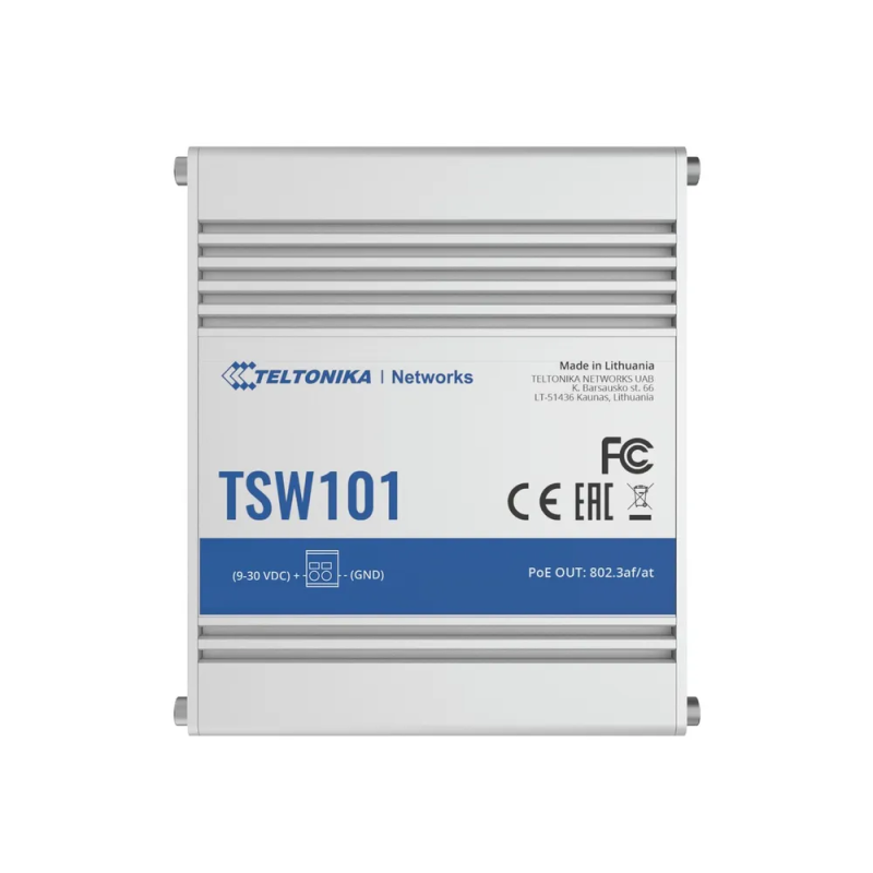 Switch teltonika tsw101 5porte rj-45 gigabit ethernet 10/100/1000