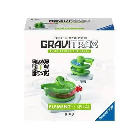 Gioco da costruzione gravitrax blocchi d'azione a spirale multicolore