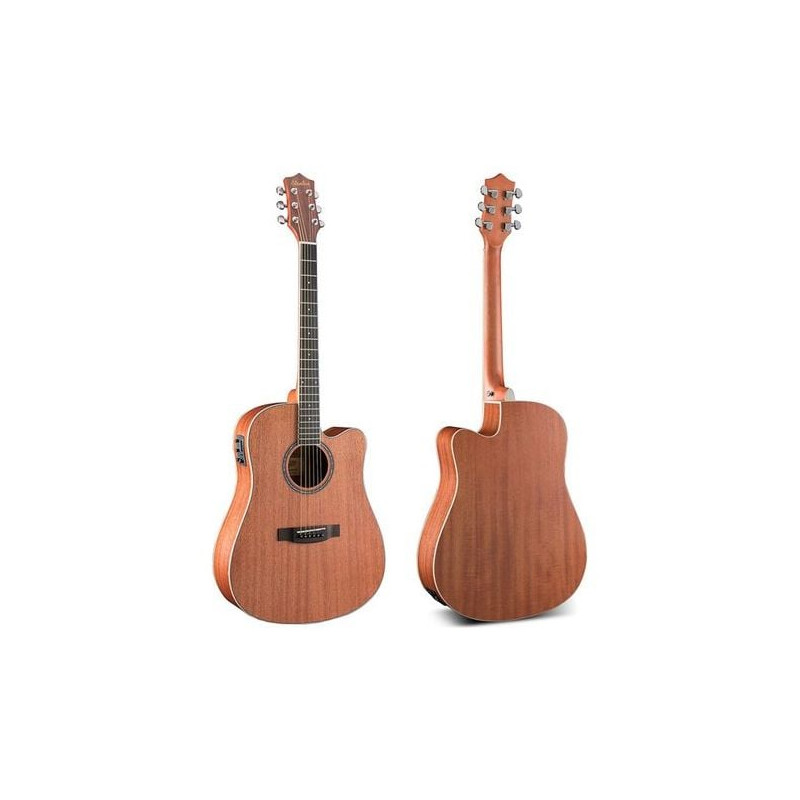 Chitarra acustica stenton qag41gd mg naturale opaca