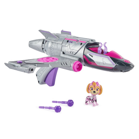 Veicolo/figurina spin master paw patrol mighty movie jet con skye