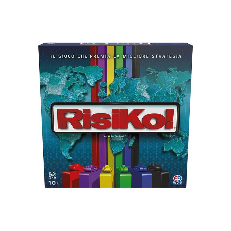 Gioco di societa' spin master risiko quarta edizione multicolore