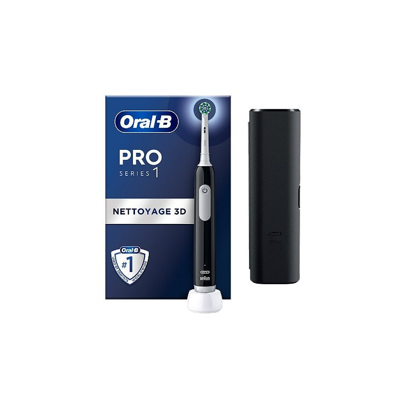 Spazzolino elettrico oral-b pro 1 cross action nero