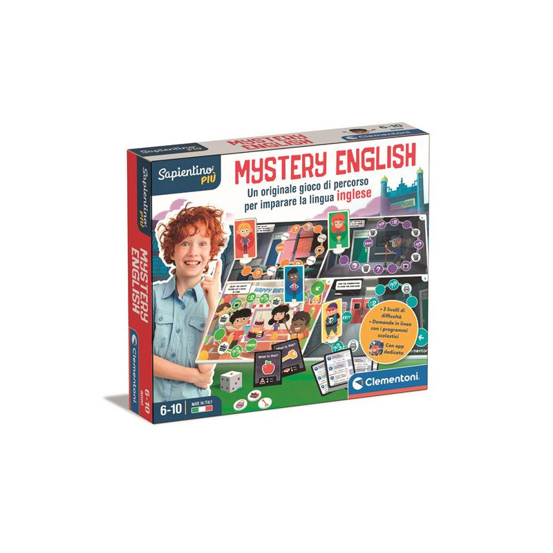 Gioco educativo clementoni sapientino piu' mistery english [16598]